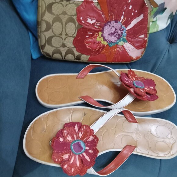 🍍🍍Vintage Coach Poppy Pouchette - Limited Edition - Picture 10 of 16